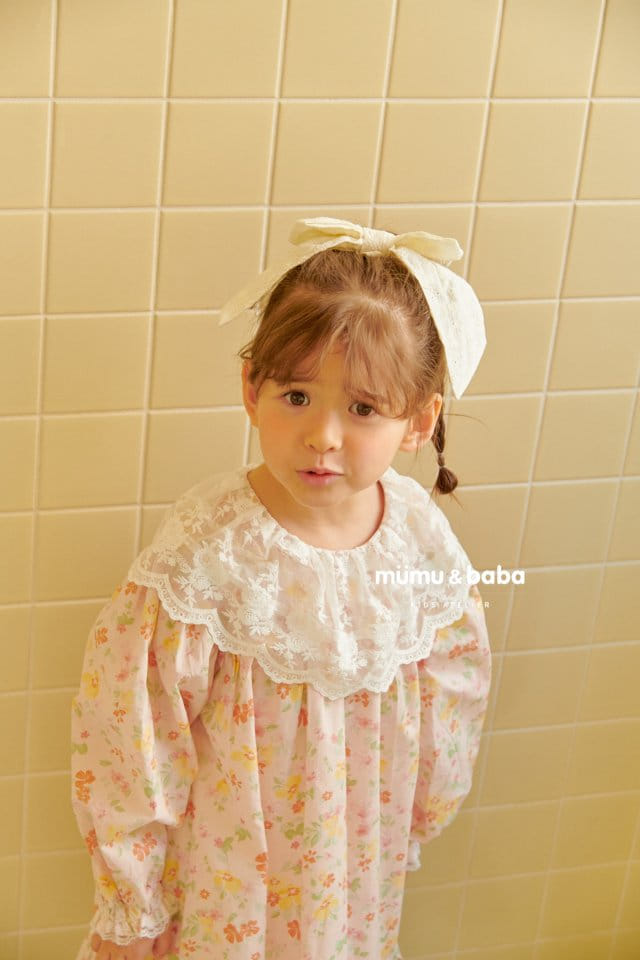 Mumunbaba - Korean Children Fashion - #childofig - Shabet Flower One-pice