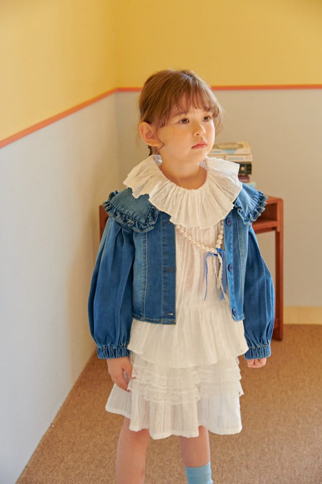 Mumunbaba - Korean Children Fashion - #discoveringself - Marian White Skirt - 7
