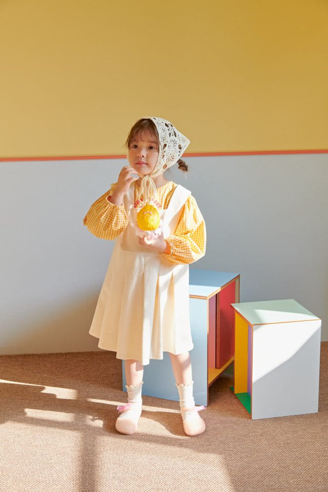 Mumunbaba - Korean Children Fashion - #fashionkids - Net Wrinkle One-piece - 9