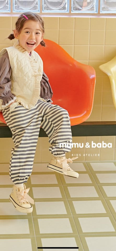 Mumunbaba - Korean Children Fashion - #kidsstore - Stripes Pants