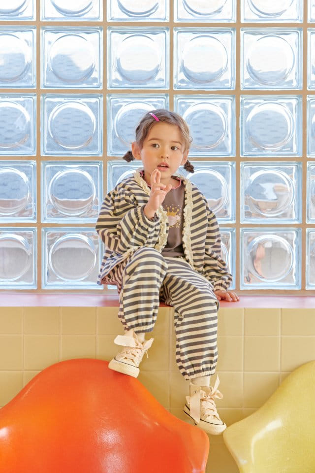Mumunbaba - Korean Children Fashion - #magicofchildhood - Stripes Pants - 5