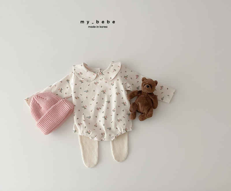 My Bebe - Korean Baby Fashion - #babyfever - 23 Rib Foot Leggings - 6