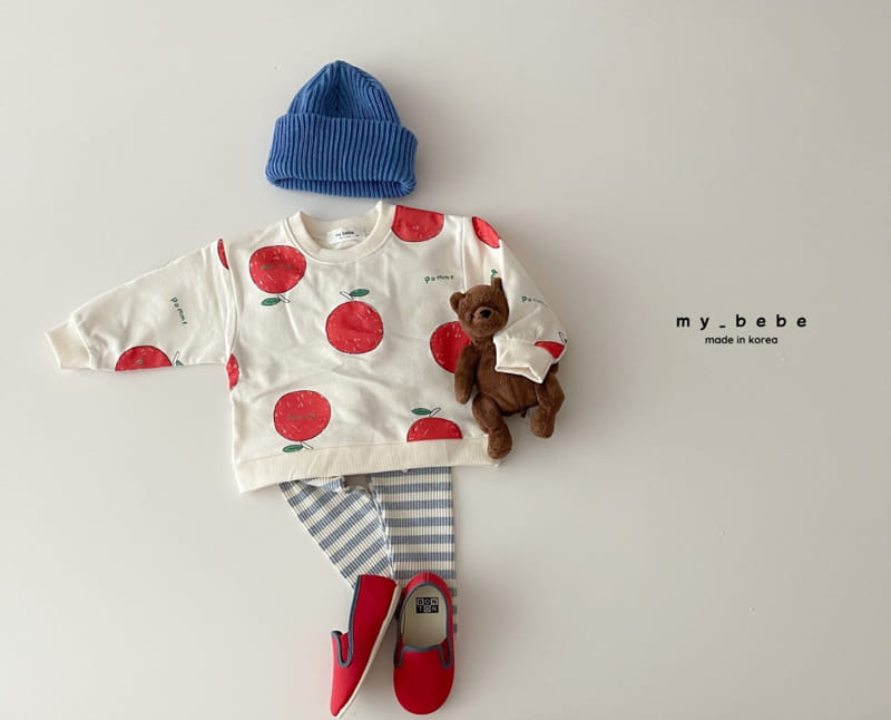 My Bebe - Korean Children Fashion - #Kfashion4kids - Print Sweatshirt - 7