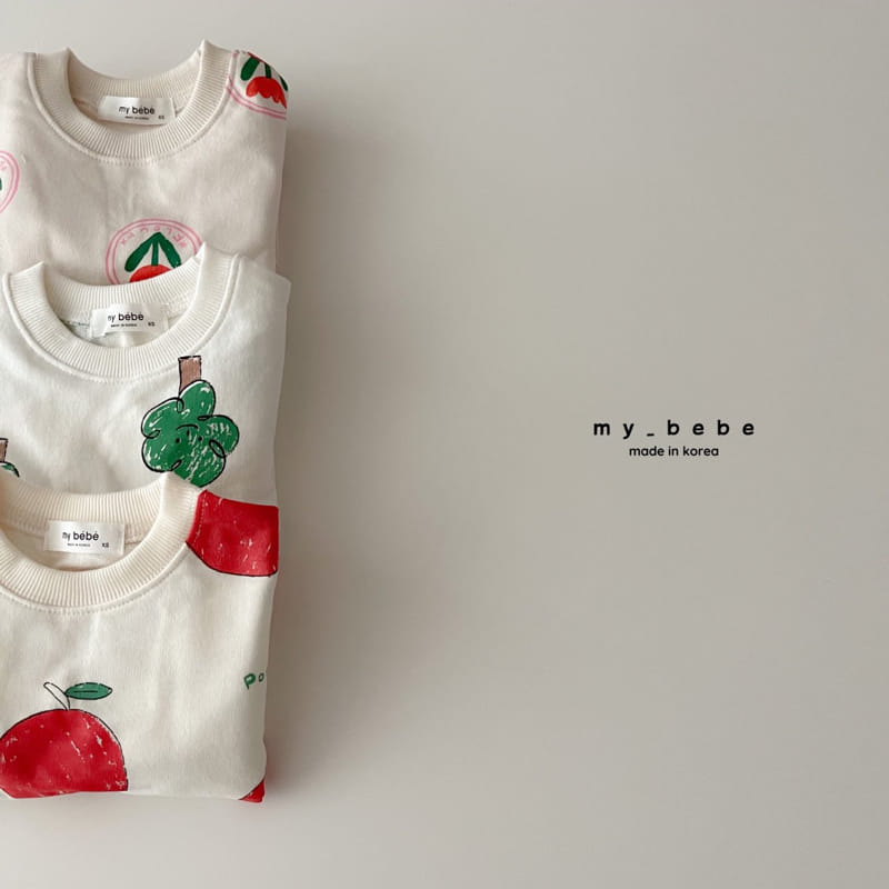 My Bebe - Korean Children Fashion - #designkidswear - Print Sweatshirt