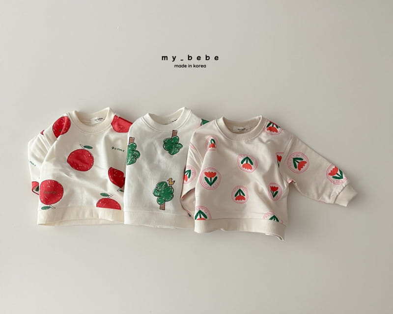 My Bebe - Korean Children Fashion - #discoveringself - Print Sweatshirt - 2