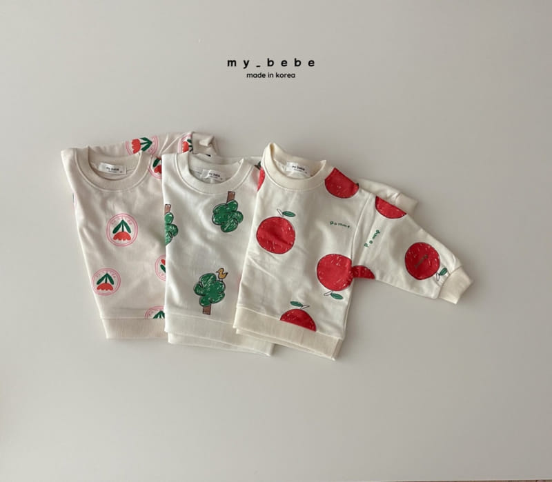 My Bebe - Korean Children Fashion - #kidsstore - Print Sweatshirt - 5