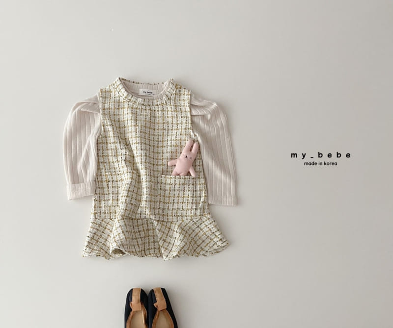 My Bebe - Korean Children Fashion - #littlefashionista - Aoura Puff Tee - 6