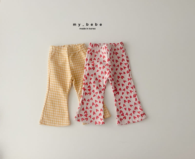 My Bebe - Korean Children Fashion - #magicofchildhood - Bootscut Pants - 2