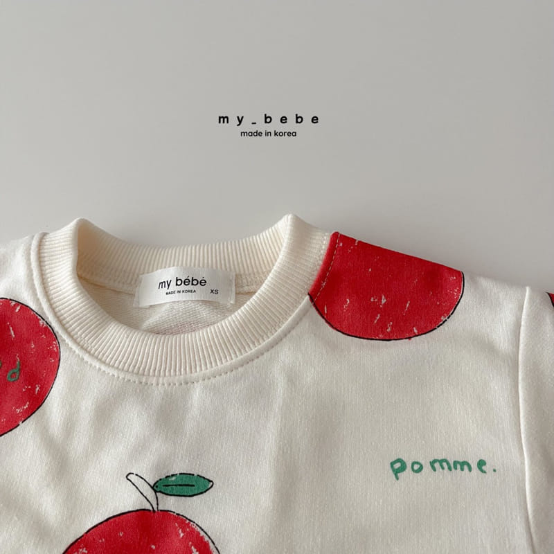 My Bebe - Korean Children Fashion - #magicofchildhood - Print Sweatshirt - 9