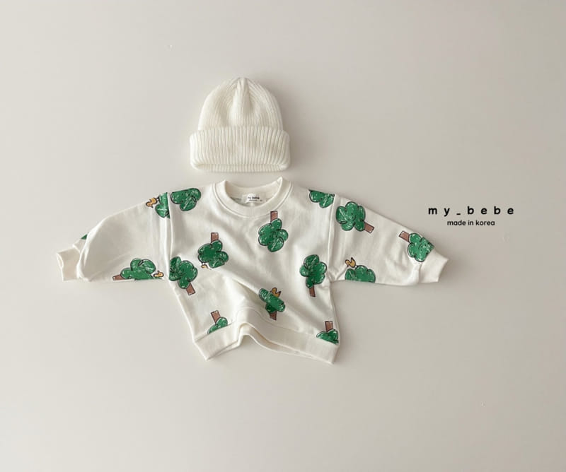 My Bebe - Korean Children Fashion - #minifashionista - Print Sweatshirt - 10