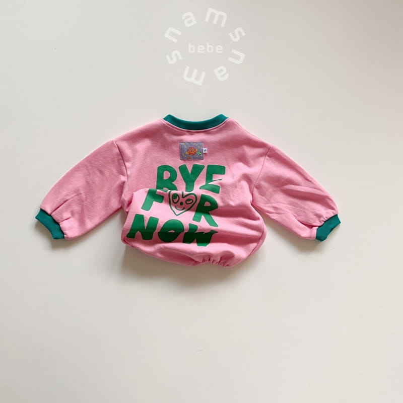 Nams - Korean Children Fashion - #childofig - Bebe Heart Bye Bodysuit - 8