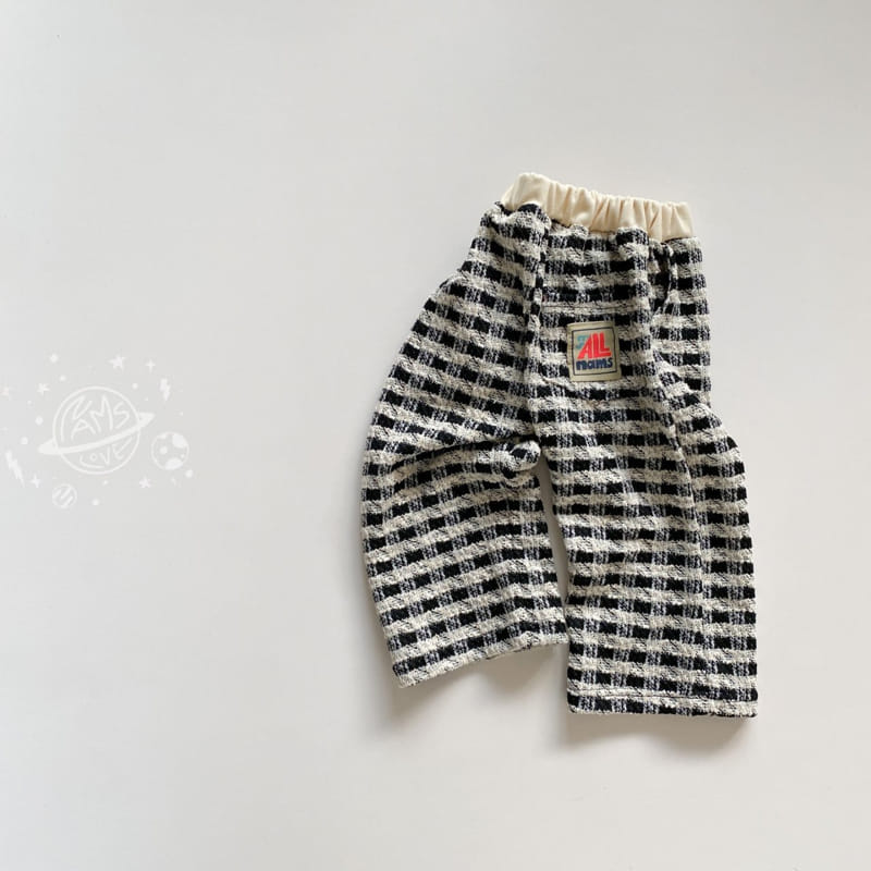 Nams - Korean Children Fashion - #toddlerclothing - Twid Wide Pants - 3