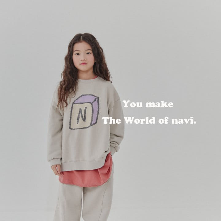 Navi - Korean Children Fashion - #kidzfashiontrend - Dice Sweatshirt - 4