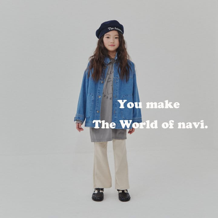Navi - Korean Children Fashion - #childofig - Port Long Tee - 8