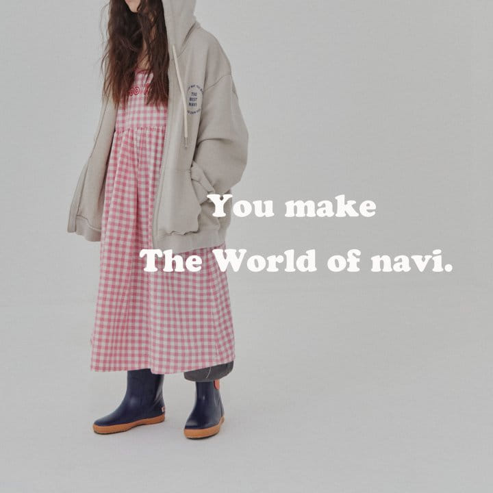Navi - Korean Children Fashion - #childofig - Pom Tree One-piece - 5