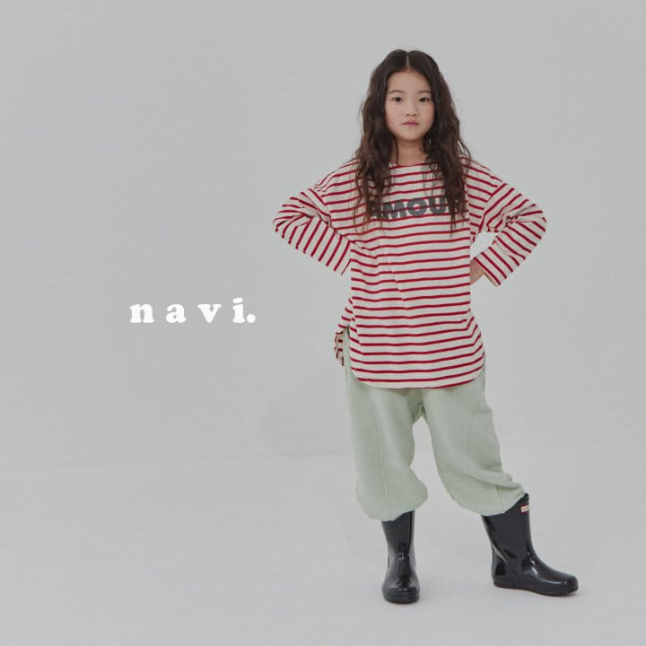 Navi - Korean Children Fashion - #childofig - Amore Tee - 2