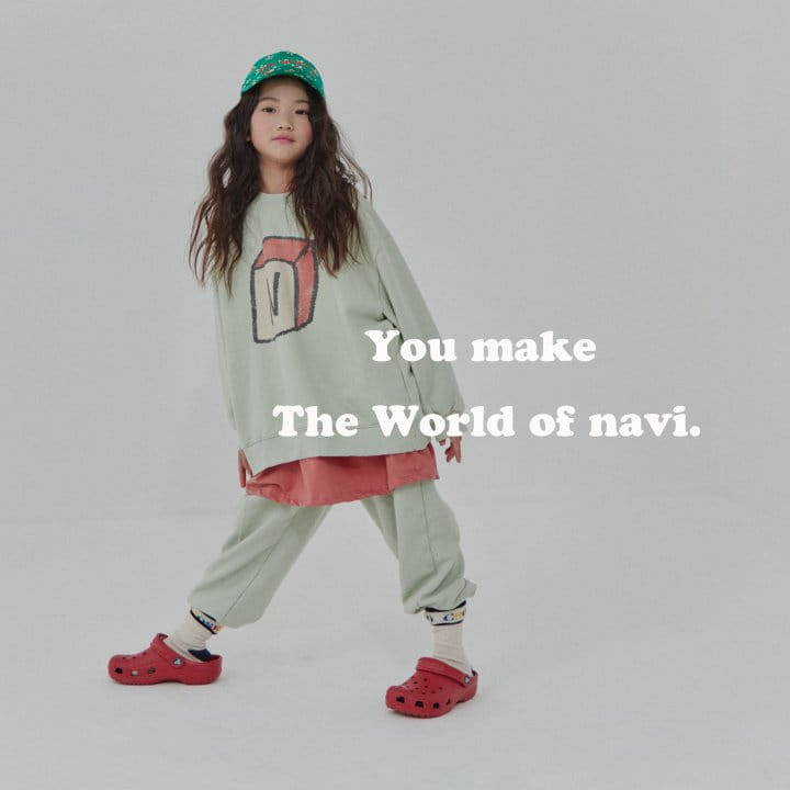 Navi - Korean Children Fashion - #childofig - Dice Sweatshirt - 12