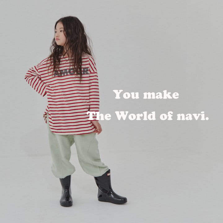 Navi - Korean Children Fashion - #childrensboutique - Amore Tee - 3
