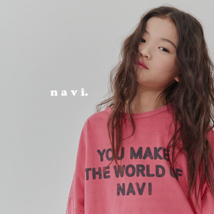 Navi - Korean Children Fashion - #childrensboutique - Font Tee - 10