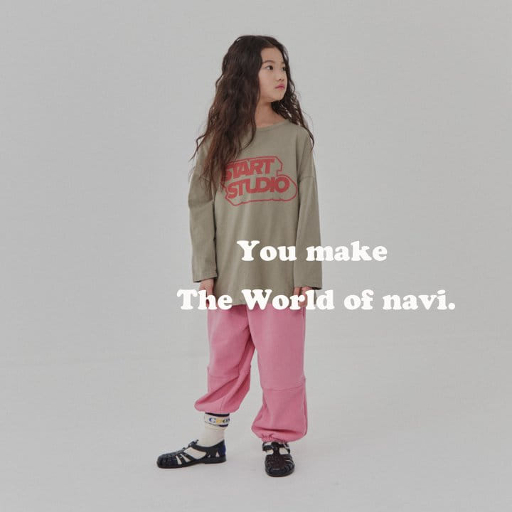 Navi - Korean Children Fashion - #designkidswear - Star Tee - 2