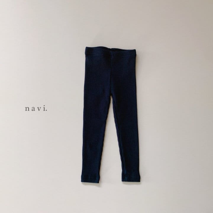 Navi - Korean Children Fashion - #designkidswear - Rib Leggings