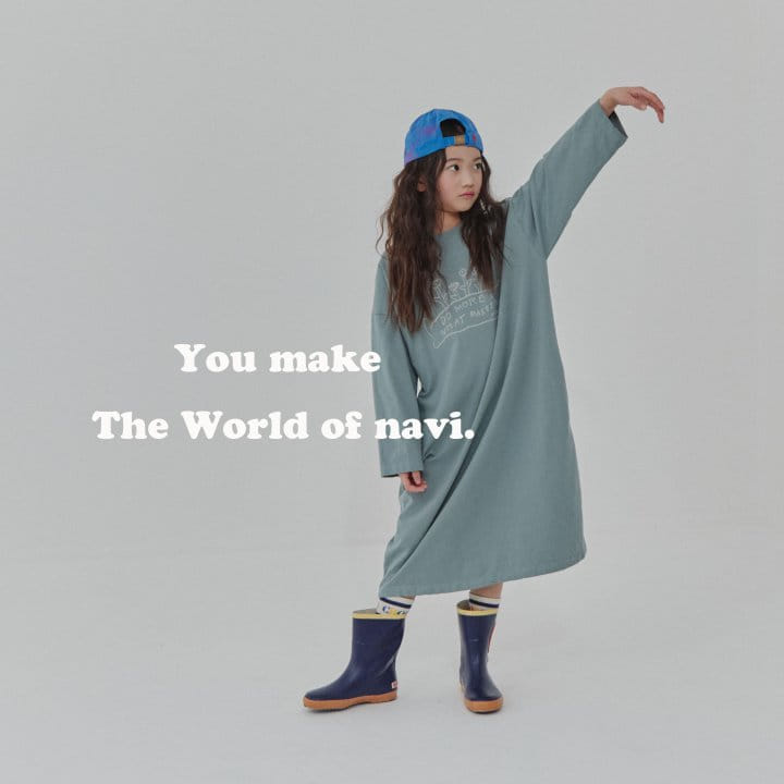 Navi - Korean Children Fashion - #designkidswear - Latte One-piece - 7