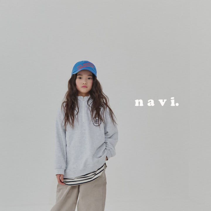 Navi - Korean Children Fashion - #discoveringself - Friends Half Zip-up - 12