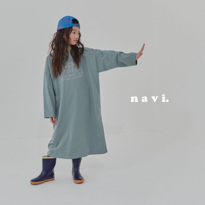 Navi - Korean Children Fashion - #discoveringself - Latte One-piece