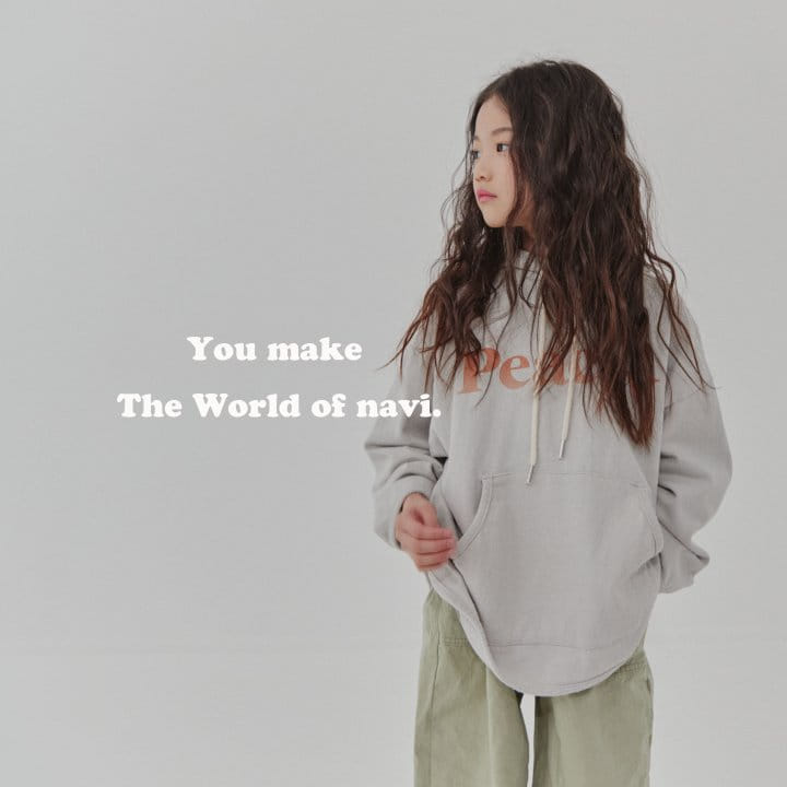 Navi - Korean Children Fashion - #fashionkids - Peach Hoody Tee - 11