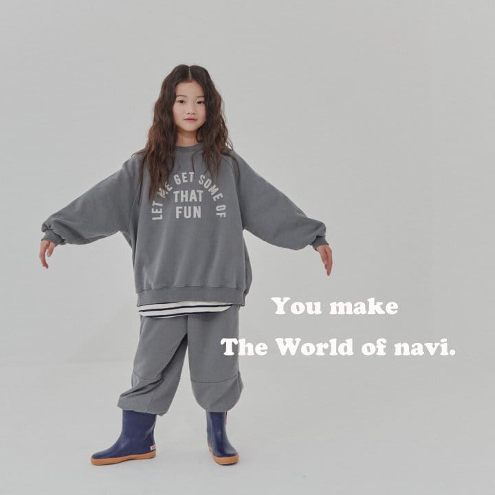 Navi - Korean Children Fashion - #kidsshorts - Let Me Sweatshirt - 5