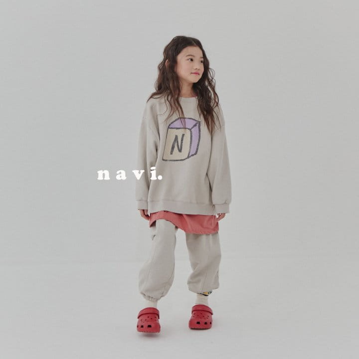 Navi - Korean Children Fashion - #kidsstore - Dice Sweatshirt - 2