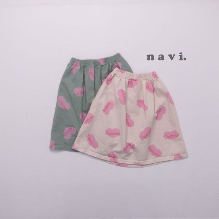Navi - Korean Children Fashion - #kidsstore - Heart Skirt - 12