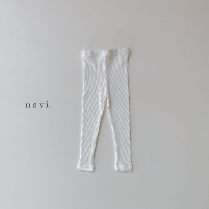 Navi - Korean Children Fashion - #minifashionista - Rib Leggings - 10