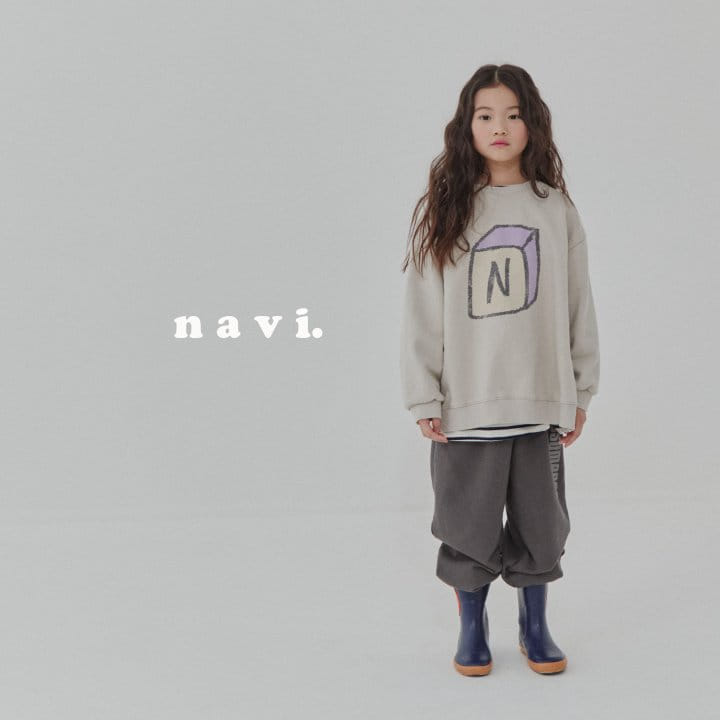 Navi - Korean Children Fashion - #minifashionista - Dice Sweatshirt - 7