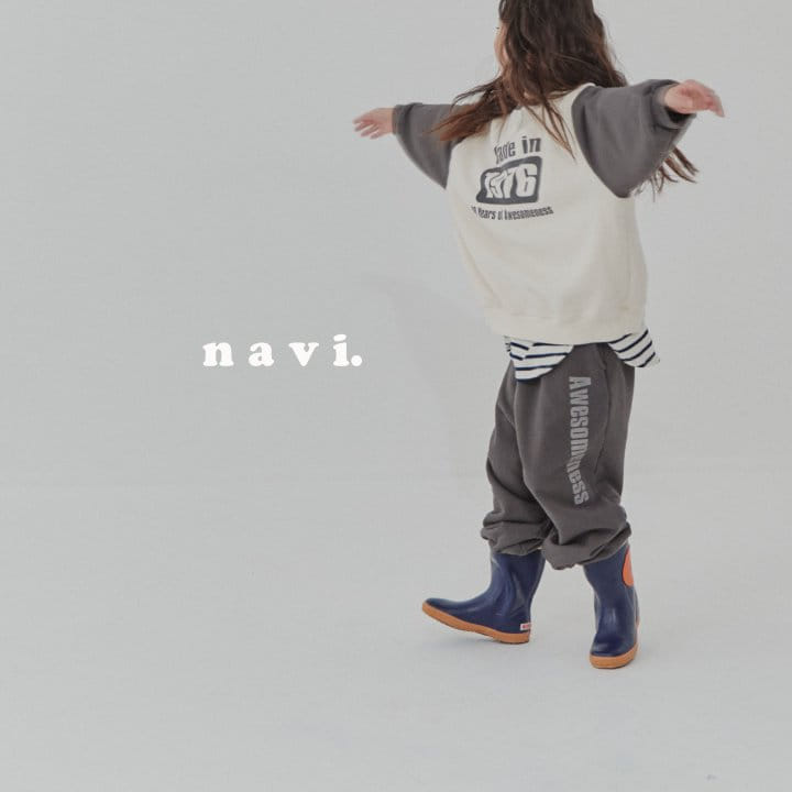 Navi - Korean Children Fashion - #minifashionista - Awesome Sweatshirt - 5
