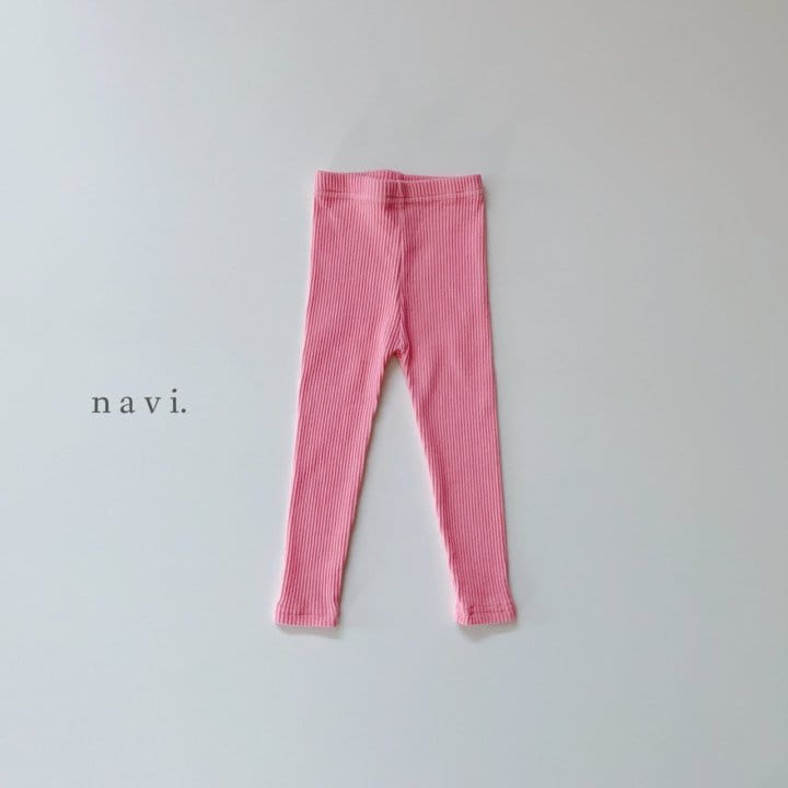 Navi - Korean Children Fashion - #todddlerfashion - Rib Leggings - 12