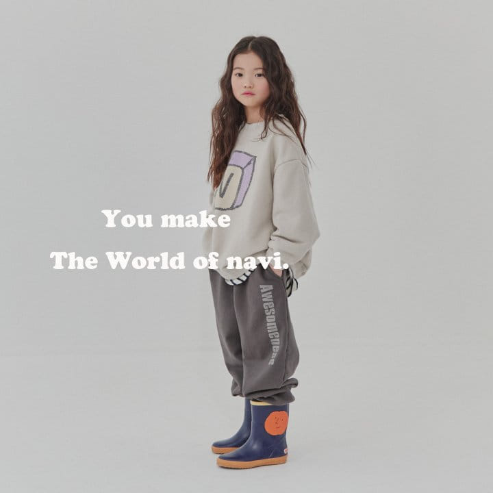 Navi - Korean Children Fashion - #todddlerfashion - Dice Sweatshirt - 9