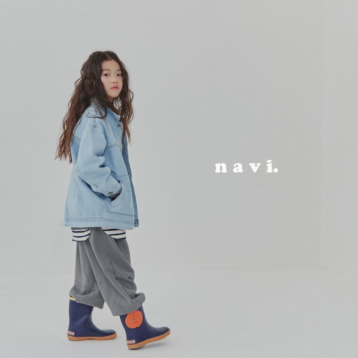 Navi - Korean Children Fashion - #prettylittlegirls - Moris Denim Jacket - 4