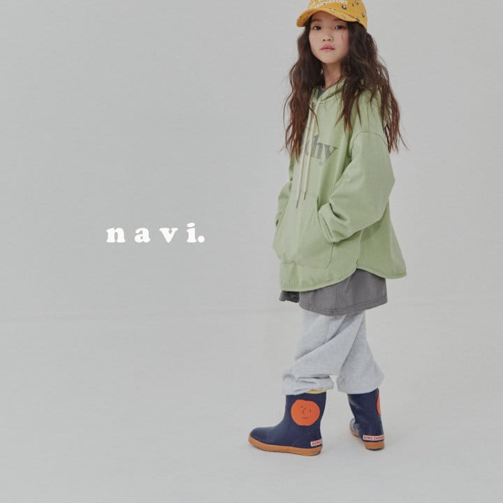 Navi - Korean Children Fashion - #prettylittlegirls - Peach Hoody Tee - 4