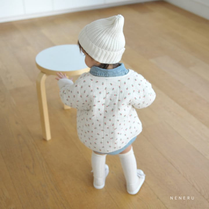 Neneru - Korean Baby Fashion - #babyboutique - Tori Cherry Jacket - 7