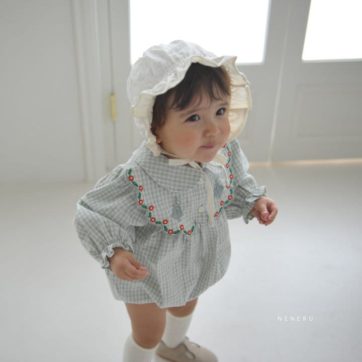 Neneru - Korean Baby Fashion - #babyboutique - Chu Rabbit Bodysuit - 12