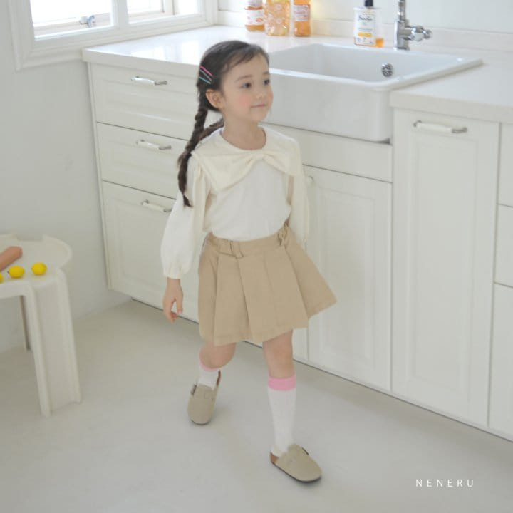 Neneru - Korean Baby Fashion - #babyboutique - Ribbon Tee - 8