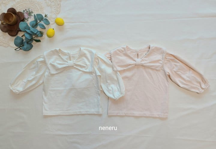 Neneru - Korean Baby Fashion - #babyboutique - Ribbon Tee - 9