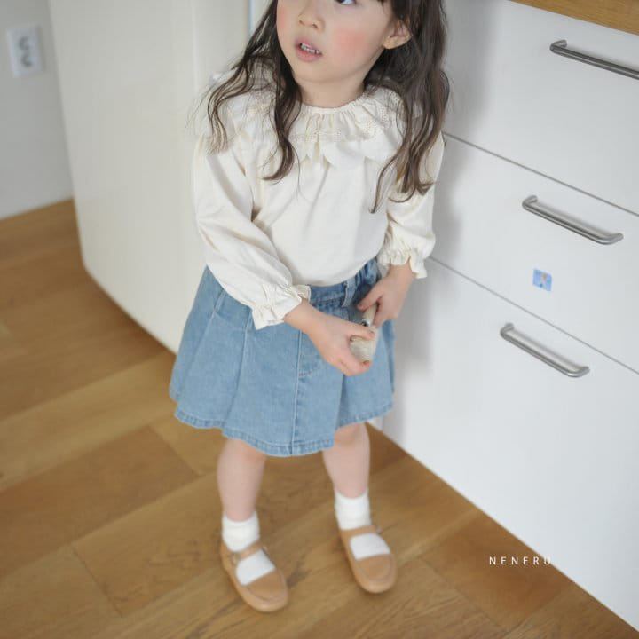 Neneru - Korean Baby Fashion - #babyboutique - Twice Frill Tee - 8