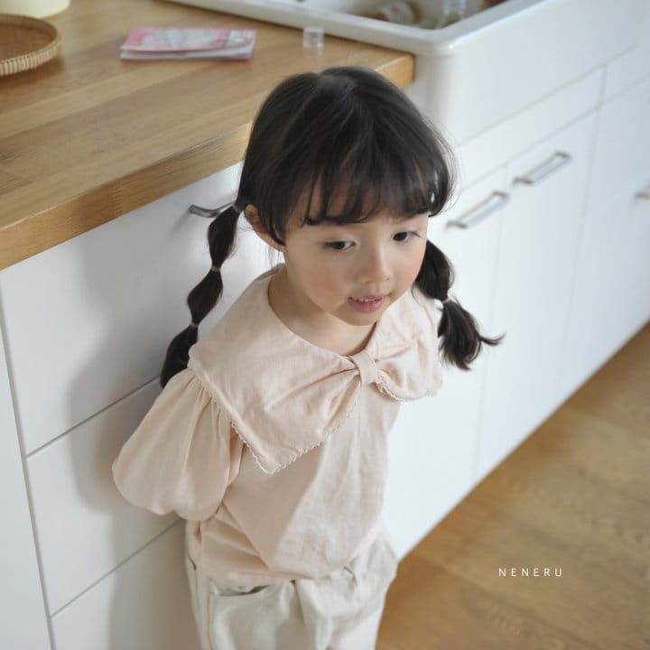 Neneru - Korean Baby Fashion - #babyboutiqueclothing - Ribbon Tee - 5