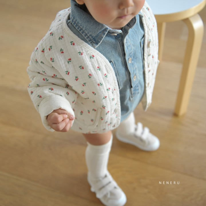 Neneru - Korean Baby Fashion - #babyfashion - Tori Cherry Jacket - 10