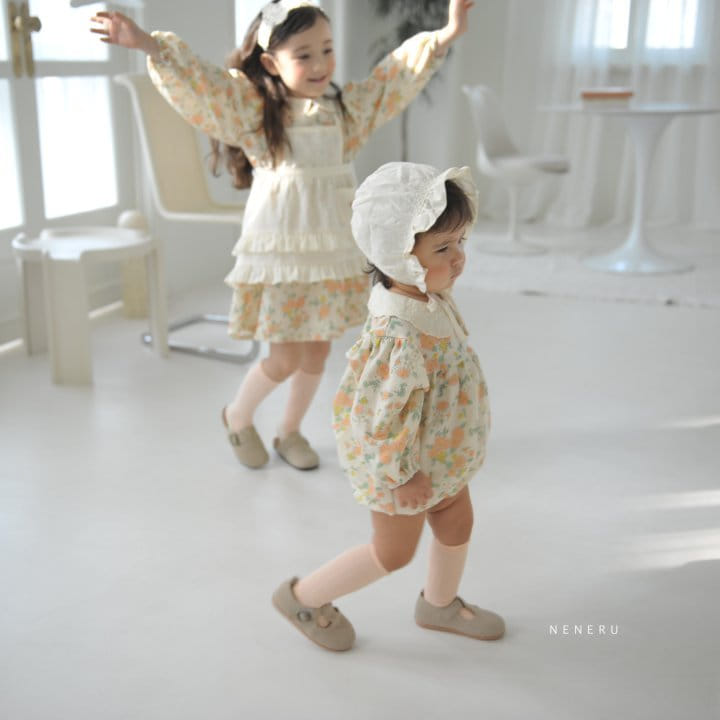 Neneru - Korean Baby Fashion - #babyfashion - Shushu Apron - 2