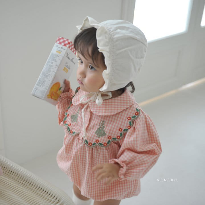 Neneru - Korean Baby Fashion - #babyfever - Chu Rabbit Bodysuit - 2
