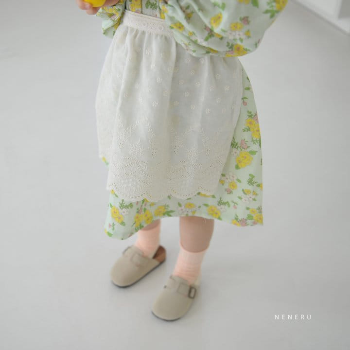 Neneru - Korean Baby Fashion - #babyfever - Margaret Apron - 2
