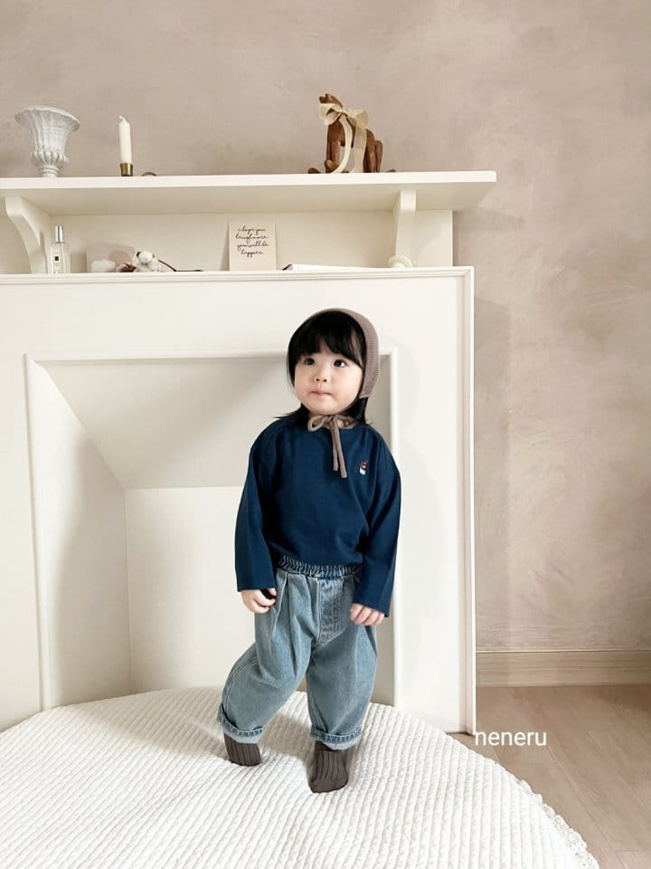 Neneru - Korean Baby Fashion - #babygirlfashion - Winner Be Basic Tee - 2